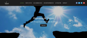 Création de site internet pour la Pépinière de Valpré par Pixeldorado, agence de communication digitale dans la Drôme.